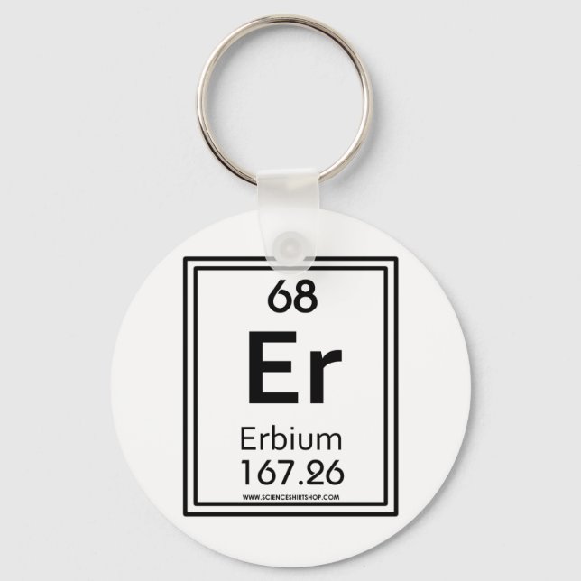 68 Erbium Nyckelring (Framsida)