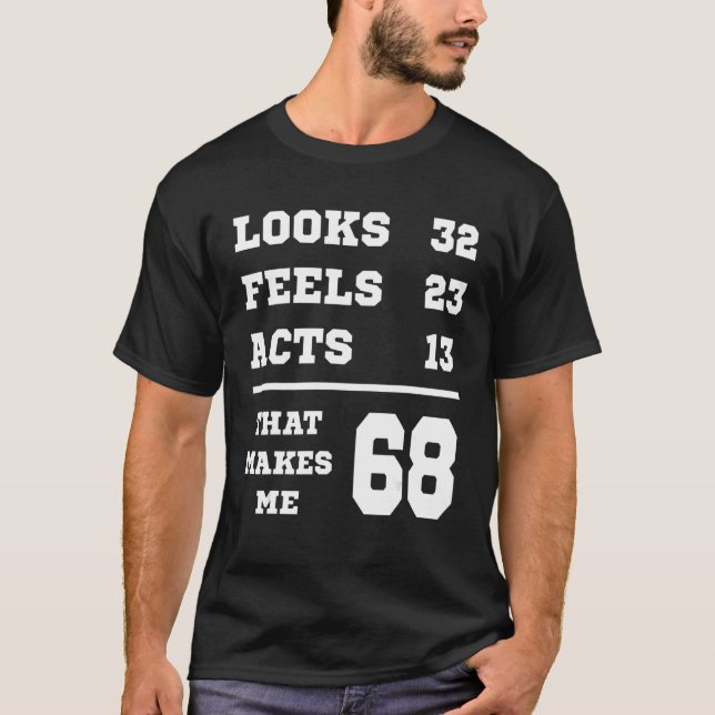 68 Fågeldags ser ut - lagar 1 T Shirt (Framsida)