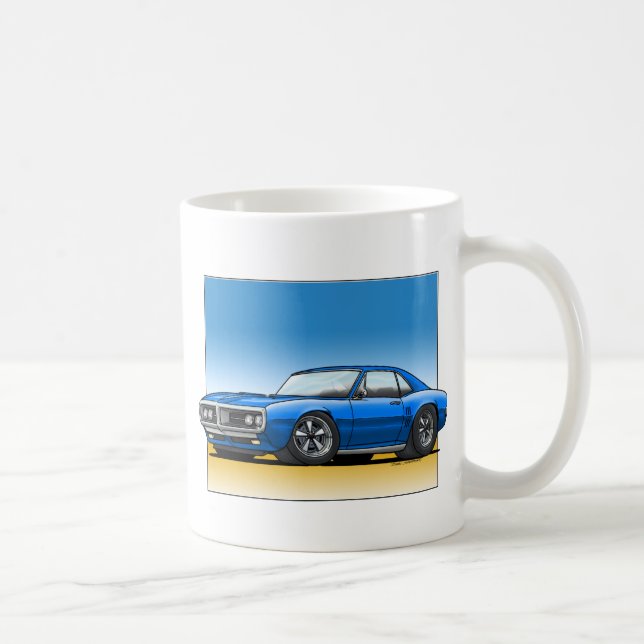68_Firebird_BLUE Kaffemugg (Höger)