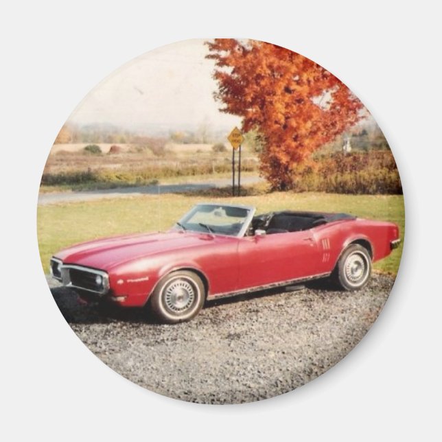68 Firebird Magnet (Framsidan)