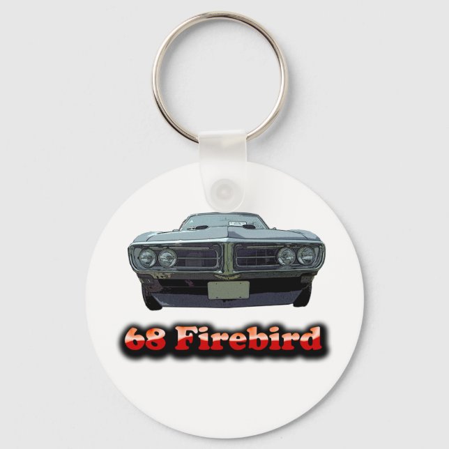 68 Firebird-nyckelkedja Nyckelring (Framsida)