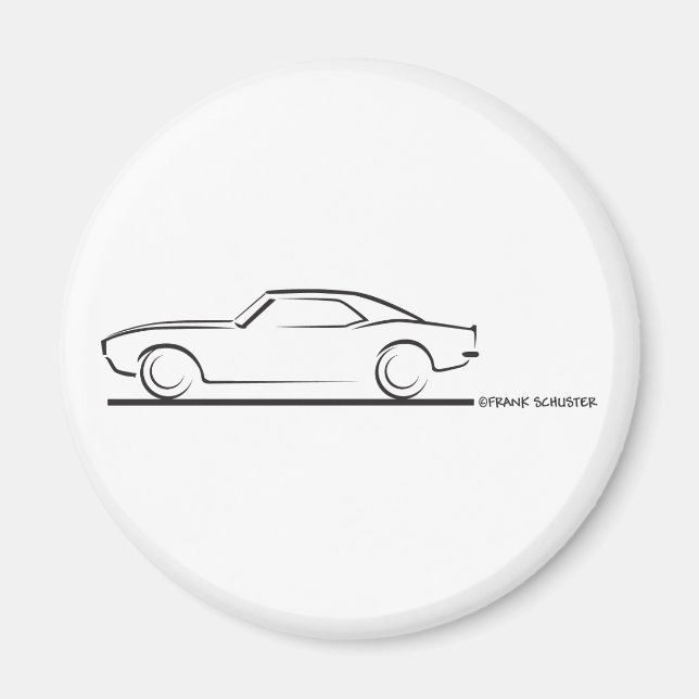 68 Hård kamerahårddisk överst. BLK Magnet (Framsidan)