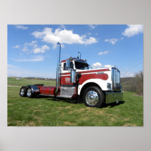 '68 Kenworth en modellera Poster