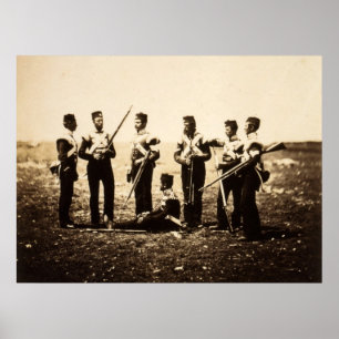 68th fot - Durham tänder Inf. Poster