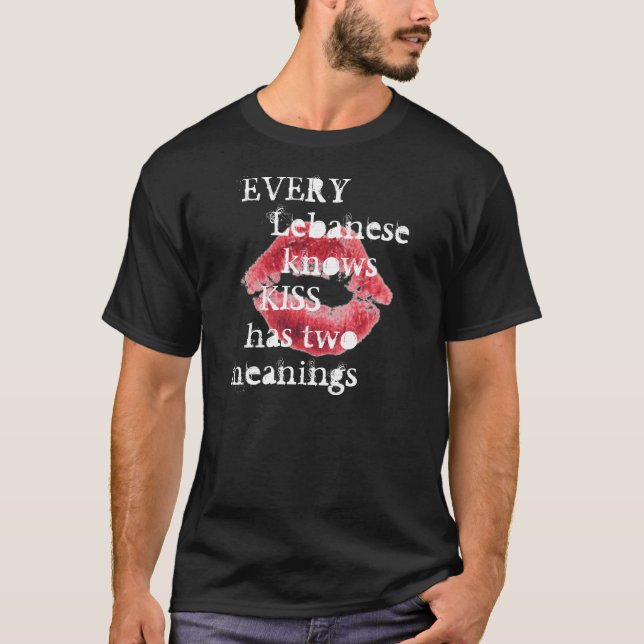 698115_red_lips VARJE            libanesiskt     … T-shirt (Framsida)
