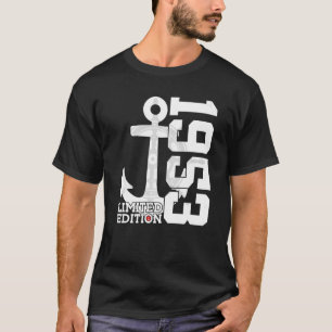 69 års kapacitet 1953 Sailor 69:e födelsedagen T Shirt