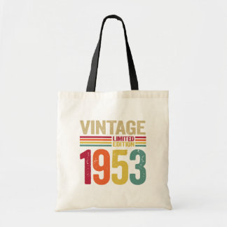 69 års Vintage för gamla gåvor 1953-69:e födelseda Tygkasse