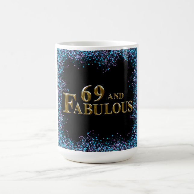69-årsdag  kaffemugg (Center)
