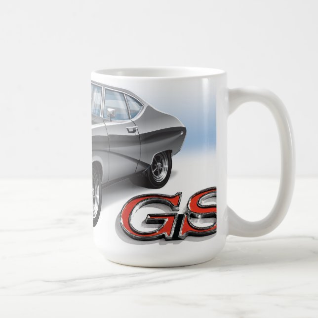 69 Buick GS i silver Kaffemugg (Höger)