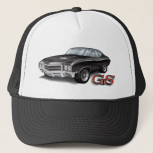 69 Buick GS i svart Truckerkeps