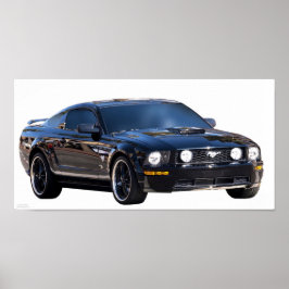 "69 CHEF 429 MUSTANG COFFEE POSTER