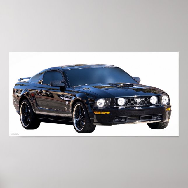 "69 CHEF 429 MUSTANG COFFEE POSTER (Framsidan)