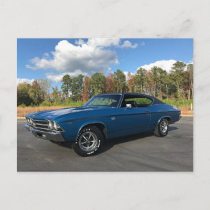 69' Chevy Chevelle SS Vykort