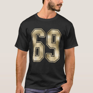 69 Dispositionsnummer 69 Sportfantast Jersey Stil T Shirt