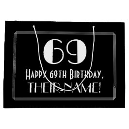 69:e födelsedagen: Art Deco Inspired Stil "69", Na