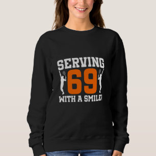69:e födelsedagen: Tennis 69 Years Player Bi T Shirt
