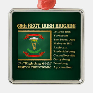 69:e regimen, Irish Brigade (BH) Julgransprydnad Metall