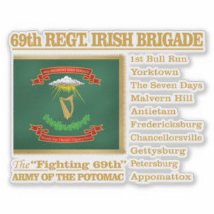 69:e regimen, Irish Brigade (BH) Klistermärken