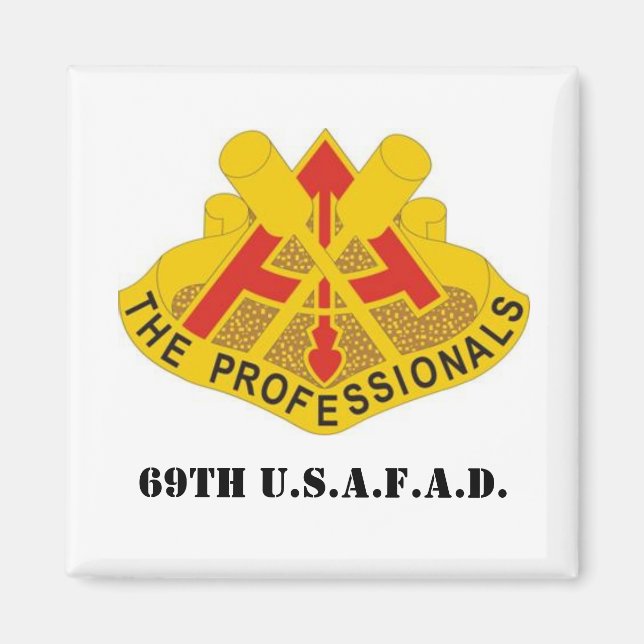 69:e USA.A.F.A.D. Magnet (Framsidan)