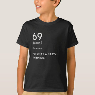 69 lustig definition t shirt