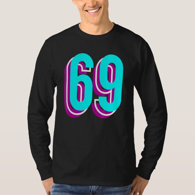 69 Programmer Insider Number 1 T Shirt (Framsida)