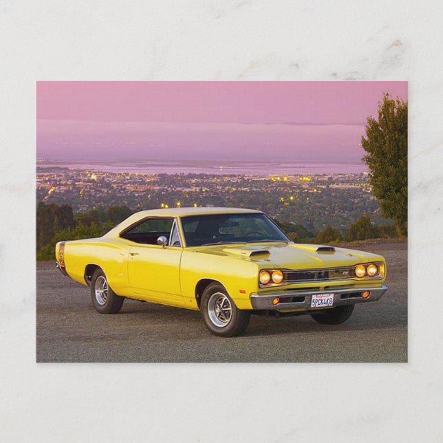 69' Superbee Vykort (Framsida)