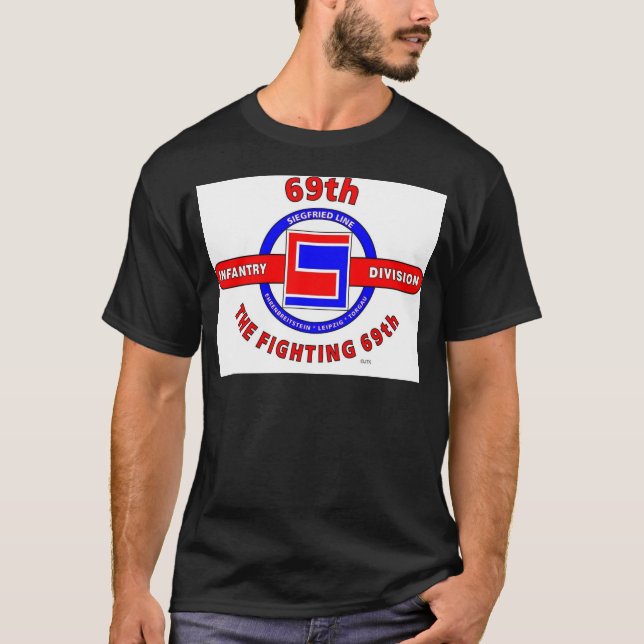69TH INFANTERIUPPDELNING "STRIDIGHETEN 69TH " TEE (Framsida)