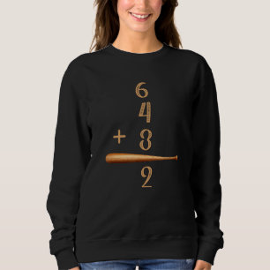 6+4+32 Dubbelspel Basebollspelare Basebollcitat T Shirt
