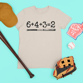 6+4+3=2 Baskebollens Dubbla Spela upp basnummer T Shirt
