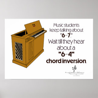 6-4 Ackordinversion Poster