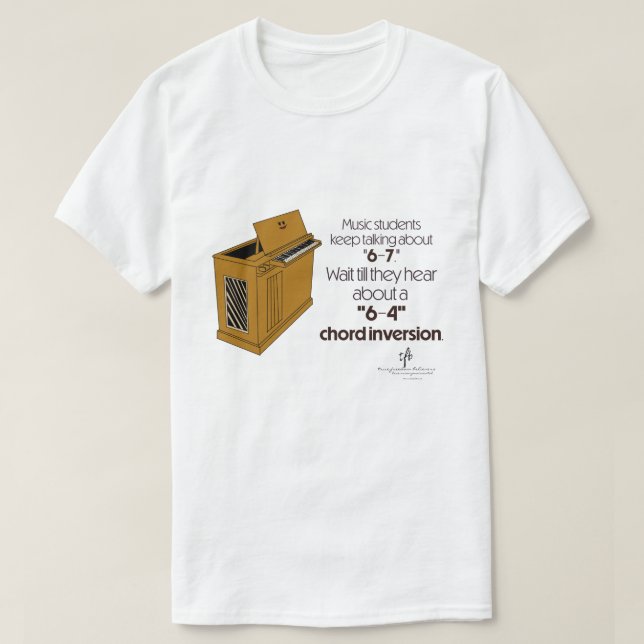 6-4 Ackordinversion Unisex T Shirt (Design framsida)