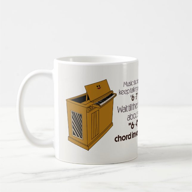 6-4 Omvändning SPECIAL Off-White Kaffemugg (Vänster)