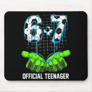 6+7 = 13 år gamla pojkar flickor tonåring 13-års f musmatta