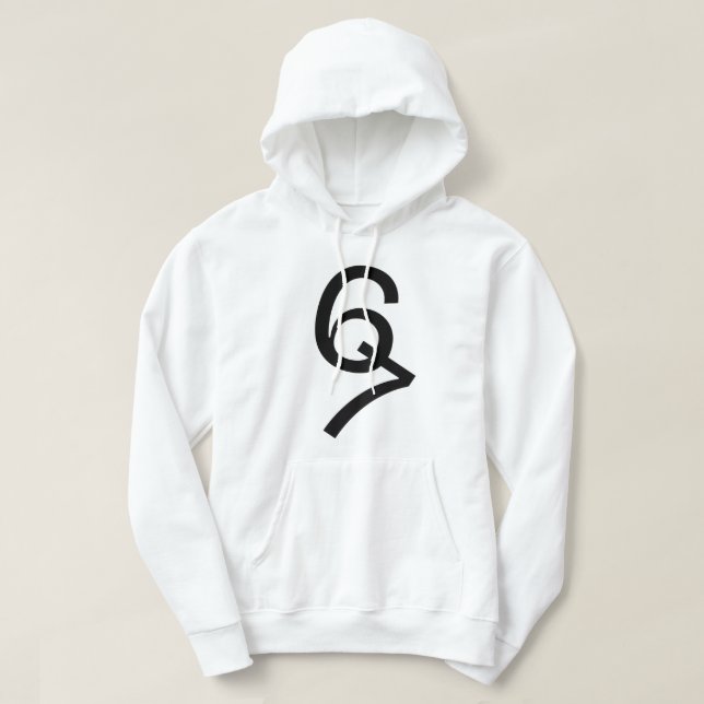 6 7 67 Six Seven Hoodie (Design framsida)