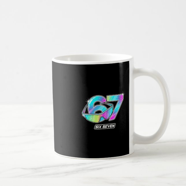 6 7-6 Sjunde solglaset Alfaudny design Kaffemugg (Höger)