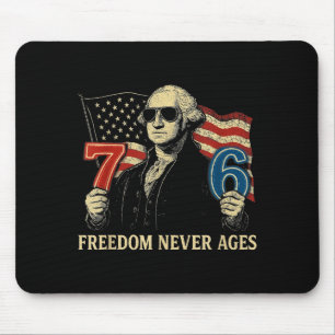 6-7 7-6 George Washington frihetsdesign för lärare Musmatta