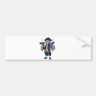 6-7 7-6 George Washington Sex Seven Meme 67 Trend Bildekal