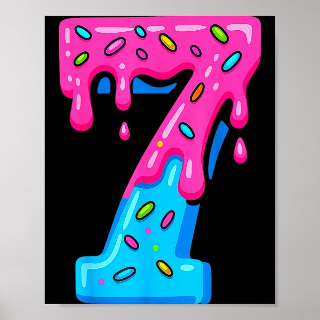 6 7 Couple Halloween Costume Ice Cream Drip Gen Al Poster (Framsidan)