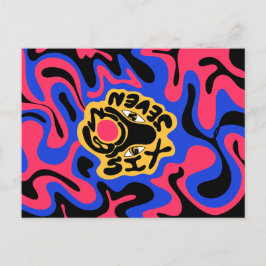 6 7 curvy waves helg vykort