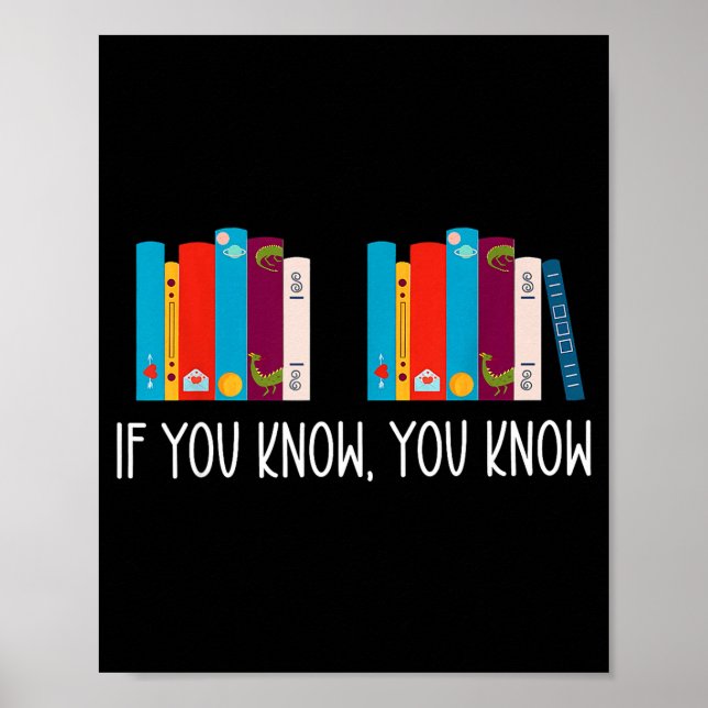 6 7 Funny If You Know You Know 6 7 Reading Teacher Poster (Framsidan)