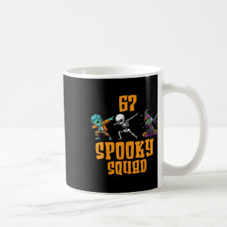 6 7 Halloween 67 Meme Sex Sju 6 7 Spöklik Skvad H Kaffemugg