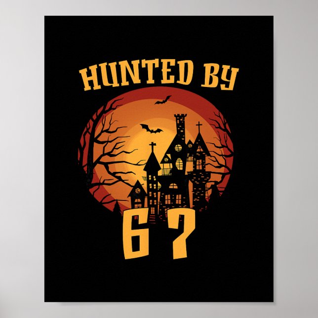 6 7 Halloween 67 Meme Sex Sju Haunted Gen Alpha Poster (Framsidan)