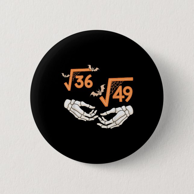 6 7 Halloween Math Square Root 67 Meme Gen Alpha S Knapp (Framsida)
