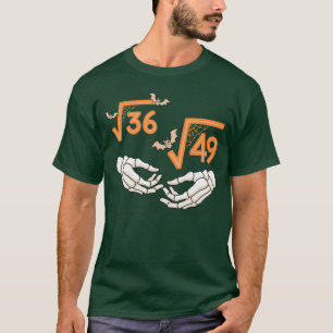 6 7 Halloween Math Square Root 67 Meme Gen Alpha S T Shirt