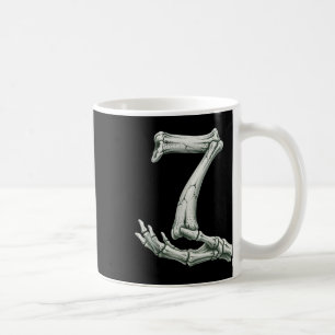 6 7 Halloween Skelett Rolig 67 Meme Gen Alpha Sex Kaffemugg