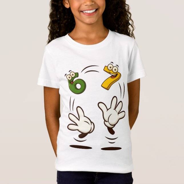 6 7 ilska t shirt (Framsida)