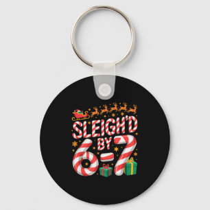 6-7 jul ful julskylt sex sju Xmas 67 meme Nyckelring