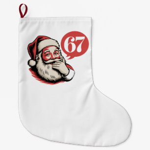 6 7 Jul Sex Sju Hjärnrot Tomte Stor Julstrumpa