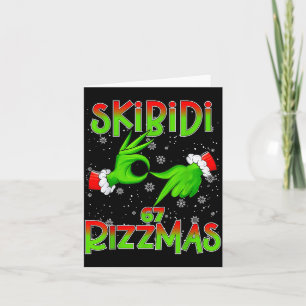6 7 Jul Skibidi Rizzmas 67 Meme Gen Alpha Sl Kort