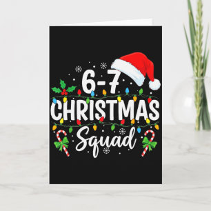 6-7 Jul Squad Roligt 67 Sex Sju Meme Jul 6 Kort
